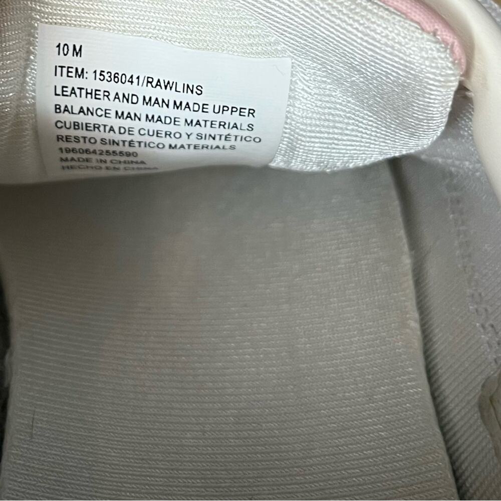TRETORN Women's Retro Rawlins Casual Lace-Up Sneakers Pink White Size 10 - Picture 10 of 10